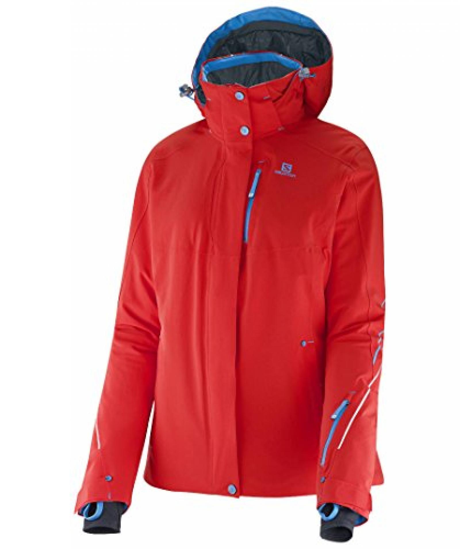 Damen Skijacke Brillant Jacket W poppy 